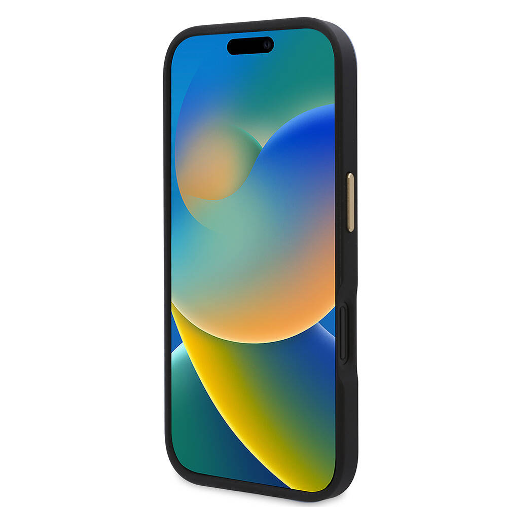 Guess iPhone 16 Plus Orjinal Lisanslı Magsafe Şarj Özellikli PU 4G Desenli Metal Plaka Klasik Logolu Telefon Kılıfı - 8 Guess iPhone 16 Plus Orjinal Lisanslı Magsafe Şarj Özellikli PU 4G Desenli Metal Plaka Klasik Logolu Telefon Kılıfı - 8